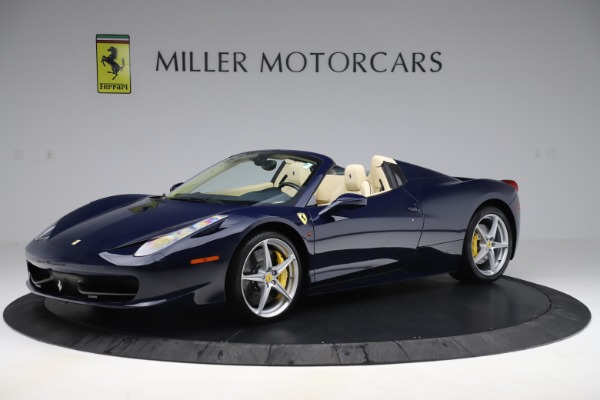 Used 2013 Ferrari 458 Spider for sale Sold at Bugatti of Greenwich in Greenwich CT 06830 2