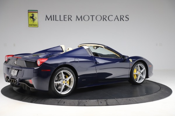 Used 2013 Ferrari 458 Spider for sale Sold at Bugatti of Greenwich in Greenwich CT 06830 8