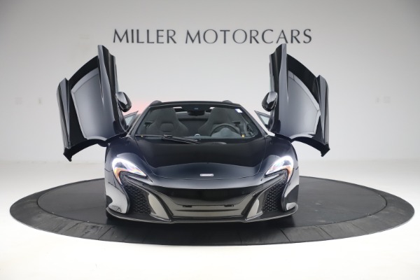 Used 2015 McLaren 650S Spider for sale Sold at Bugatti of Greenwich in Greenwich CT 06830 9