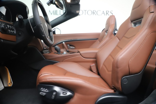 New 2019 Maserati GranTurismo Sport Convertible for sale $165,645 at Bugatti of Greenwich in Greenwich CT 06830 20