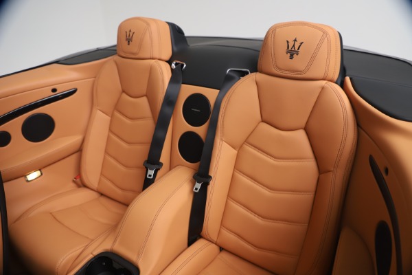 New 2019 Maserati GranTurismo Sport Convertible for sale $161,970 at Bugatti of Greenwich in Greenwich CT 06830 24