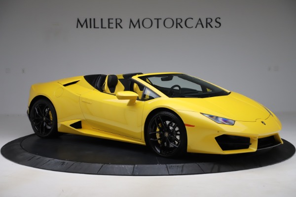 Used 2018 Lamborghini Huracan LP 580-2 Spyder for sale Sold at Bugatti of Greenwich in Greenwich CT 06830 10