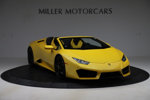 Used 2018 Lamborghini Huracan LP 580-2 Spyder for sale Sold at Bugatti of Greenwich in Greenwich CT 06830 11