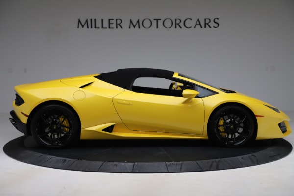 Used 2018 Lamborghini Huracan LP 580-2 Spyder for sale Sold at Bugatti of Greenwich in Greenwich CT 06830 16