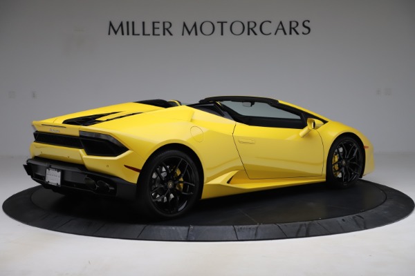 Used 2018 Lamborghini Huracan LP 580-2 Spyder for sale Sold at Bugatti of Greenwich in Greenwich CT 06830 8