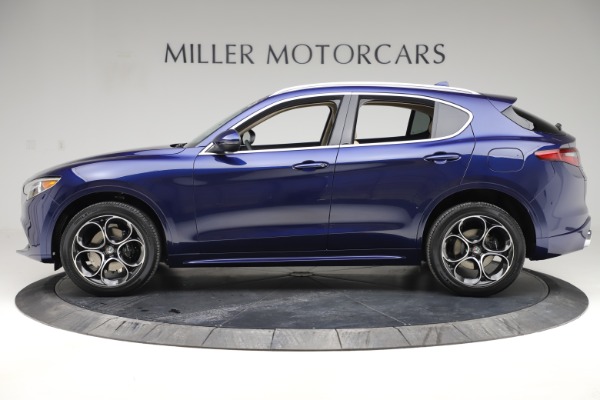 New 2020 Alfa Romeo Stelvio Ti Lusso Q4 for sale $55,790 at Bugatti of Greenwich in Greenwich CT 06830 3
