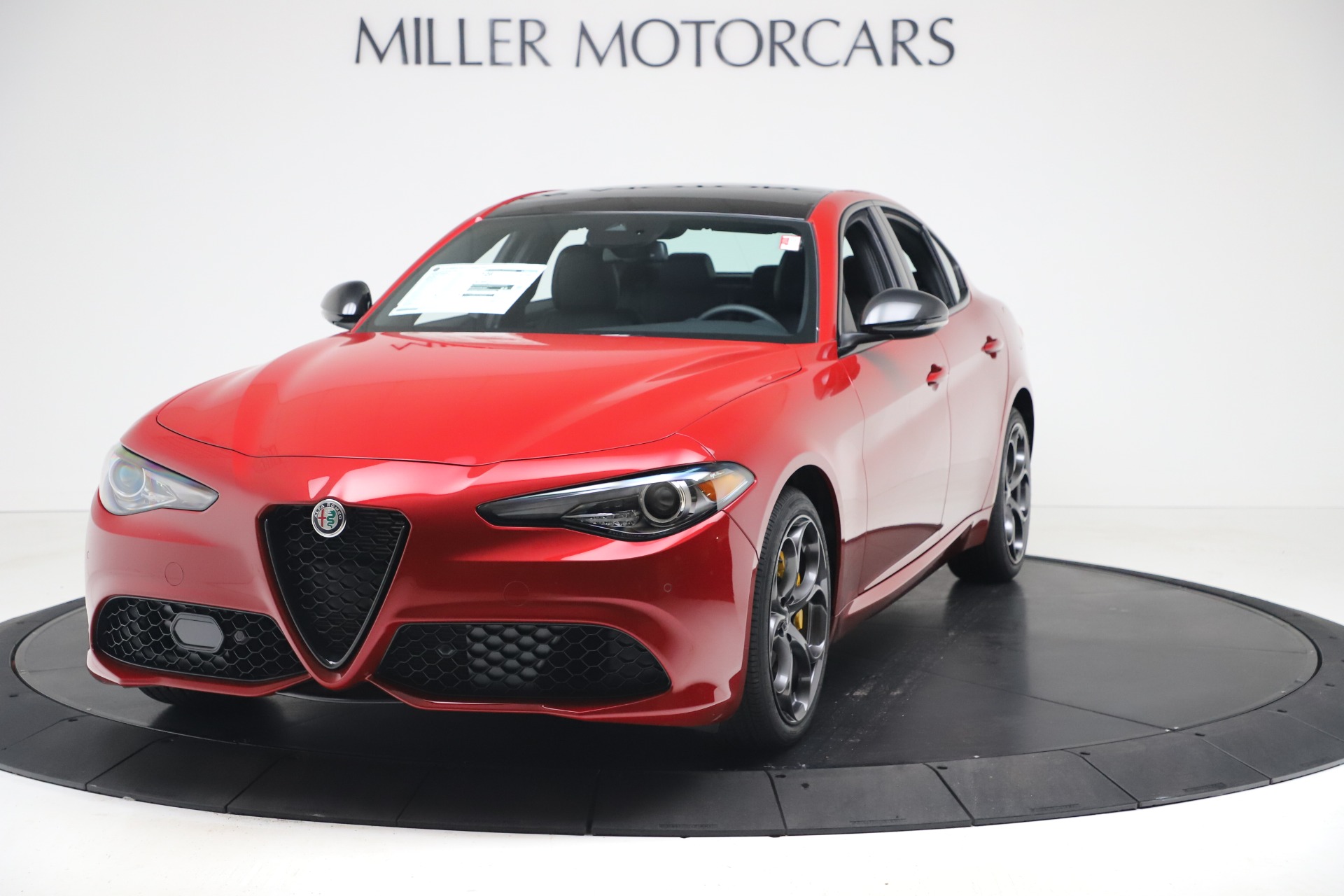 New 2020 Alfa Romeo Giulia Ti Sport Q4 for sale Sold at Bugatti of Greenwich in Greenwich CT 06830 1