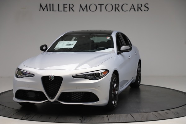 New 2020 Alfa Romeo Giulia Ti Sport Q4 for sale Sold at Bugatti of Greenwich in Greenwich CT 06830 1