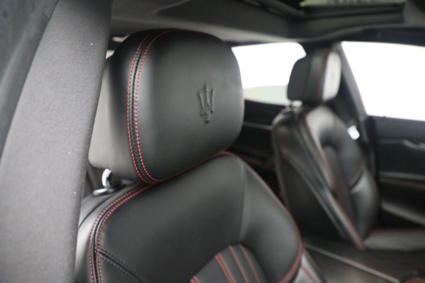 Used 2019 Maserati Ghibli S Q4 GranLusso for sale Sold at Bugatti of Greenwich in Greenwich CT 06830 26