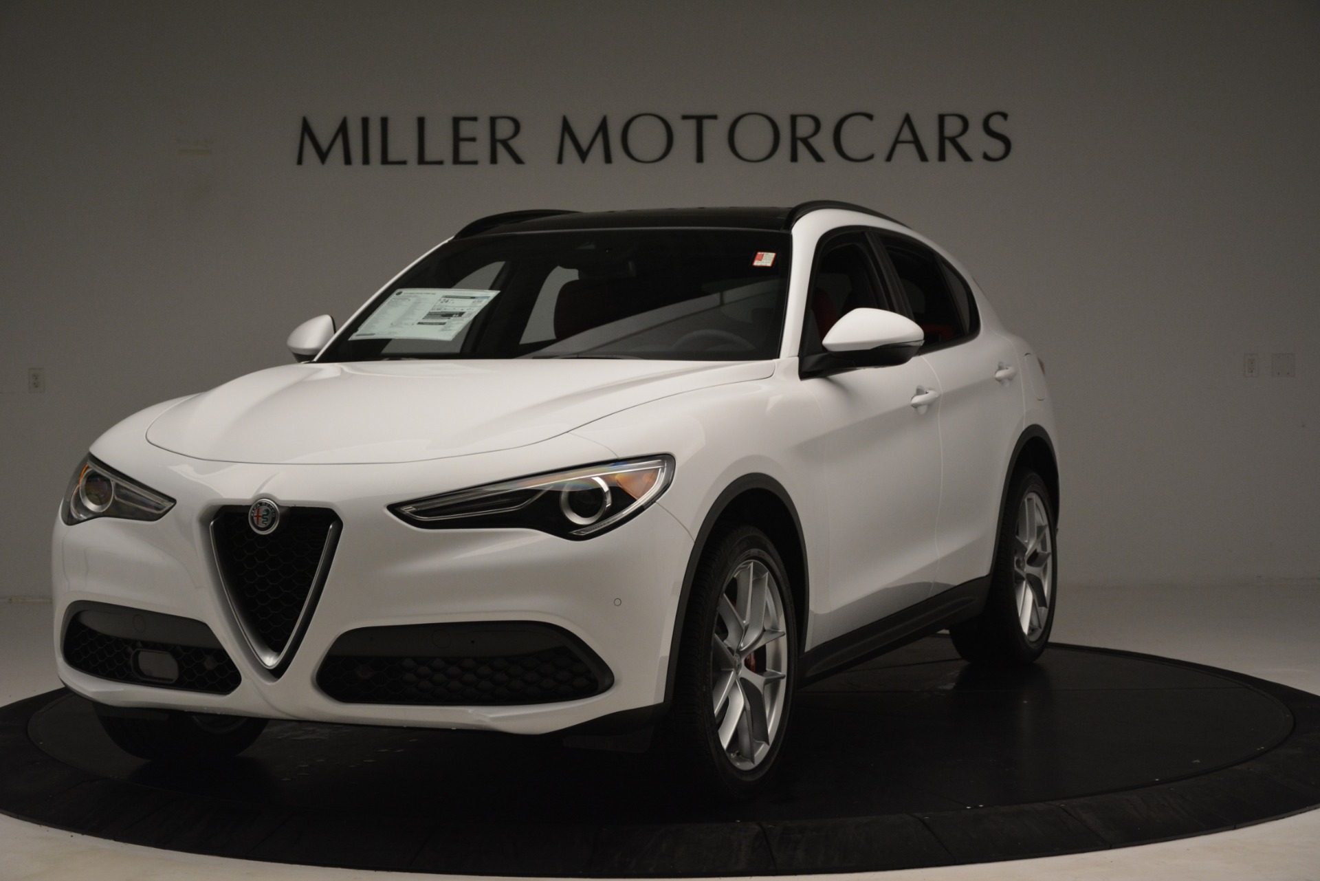 New 2019 Alfa Romeo Stelvio Ti Sport Q4 for sale Sold at Bugatti of Greenwich in Greenwich CT 06830 1