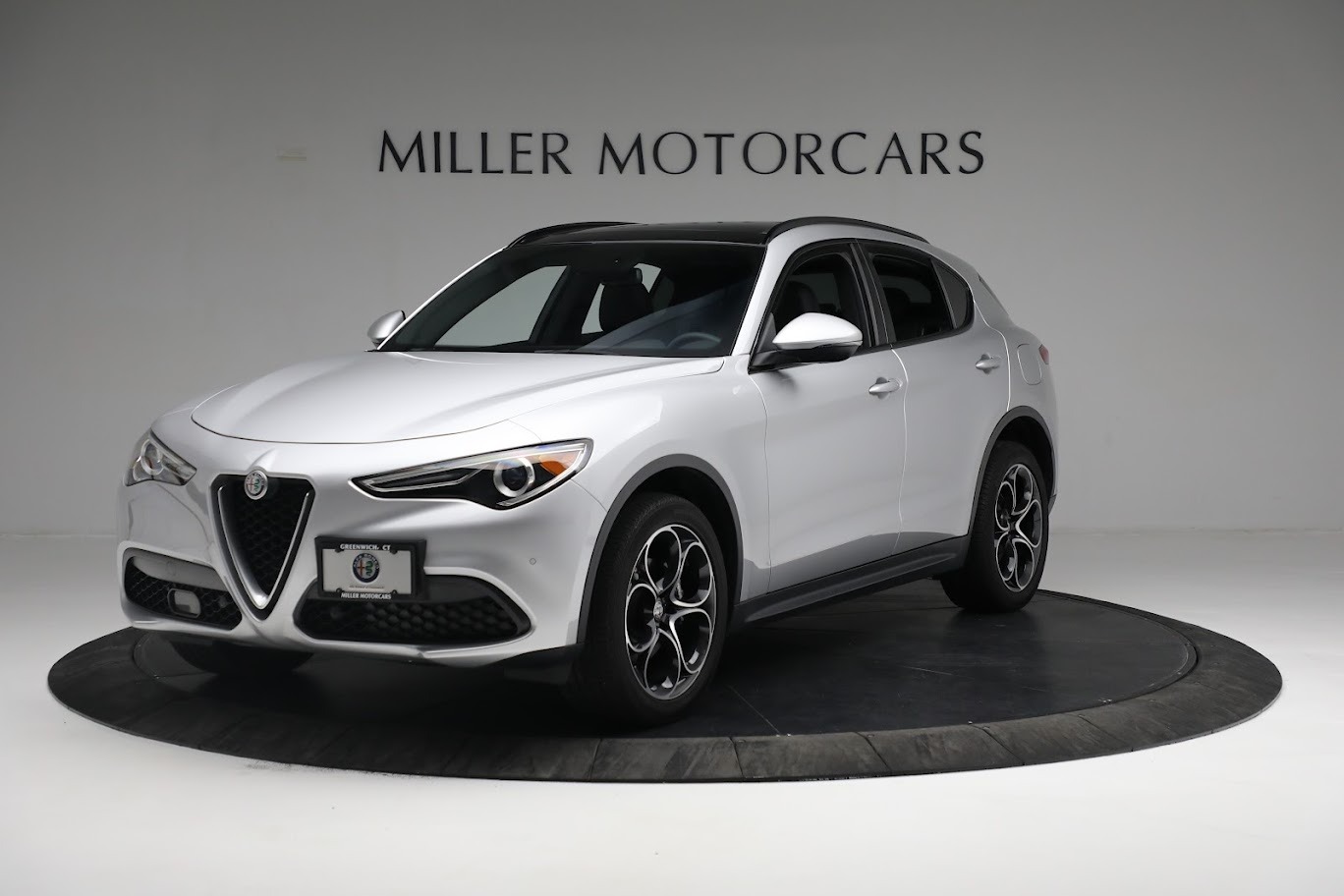 Used 2019 Alfa Romeo Stelvio Ti Sport Q4 for sale Sold at Bugatti of Greenwich in Greenwich CT 06830 1