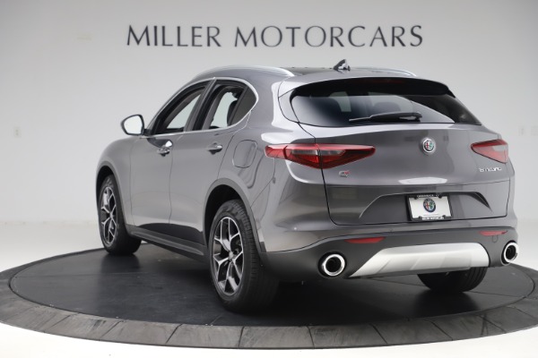 New 2019 Alfa Romeo Stelvio Ti Q4 for sale Sold at Bugatti of Greenwich in Greenwich CT 06830 5