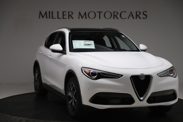 New 2019 Alfa Romeo Stelvio Ti Q4 for sale $51,490 at Bugatti of Greenwich in Greenwich CT 06830 11