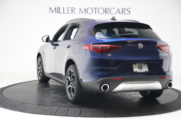 New 2019 Alfa Romeo Stelvio Ti Sport Q4 for sale Sold at Bugatti of Greenwich in Greenwich CT 06830 5