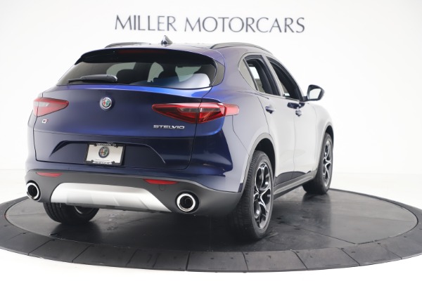 New 2019 Alfa Romeo Stelvio Ti Sport Q4 for sale Sold at Bugatti of Greenwich in Greenwich CT 06830 7