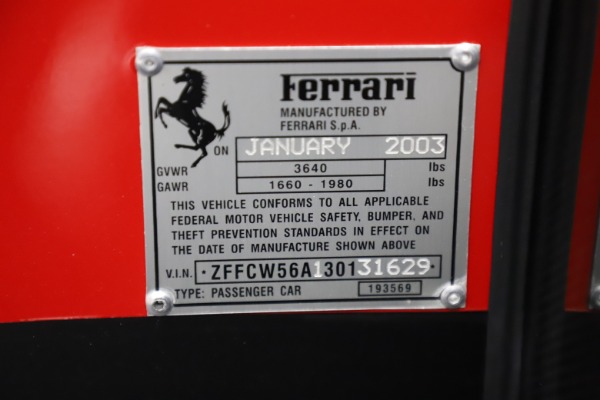 Used 2003 Ferrari Enzo for sale Sold at Bugatti of Greenwich in Greenwich CT 06830 26