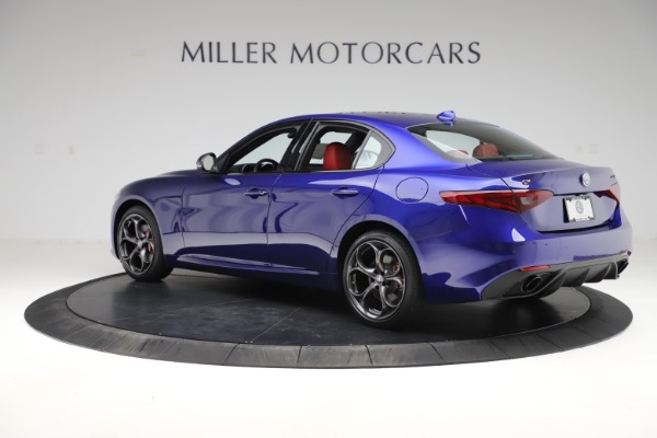 New 2020 Alfa Romeo Giulia Ti Sport Q4 for sale Sold at Bugatti of Greenwich in Greenwich CT 06830 4