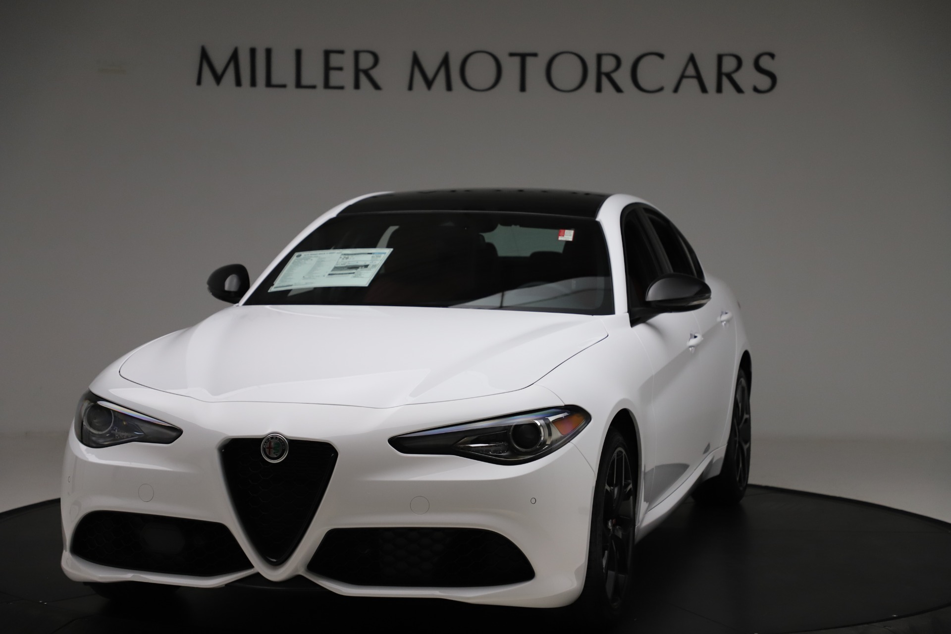 New 2020 Alfa Romeo Giulia Ti Sport Q4 for sale Sold at Bugatti of Greenwich in Greenwich CT 06830 1