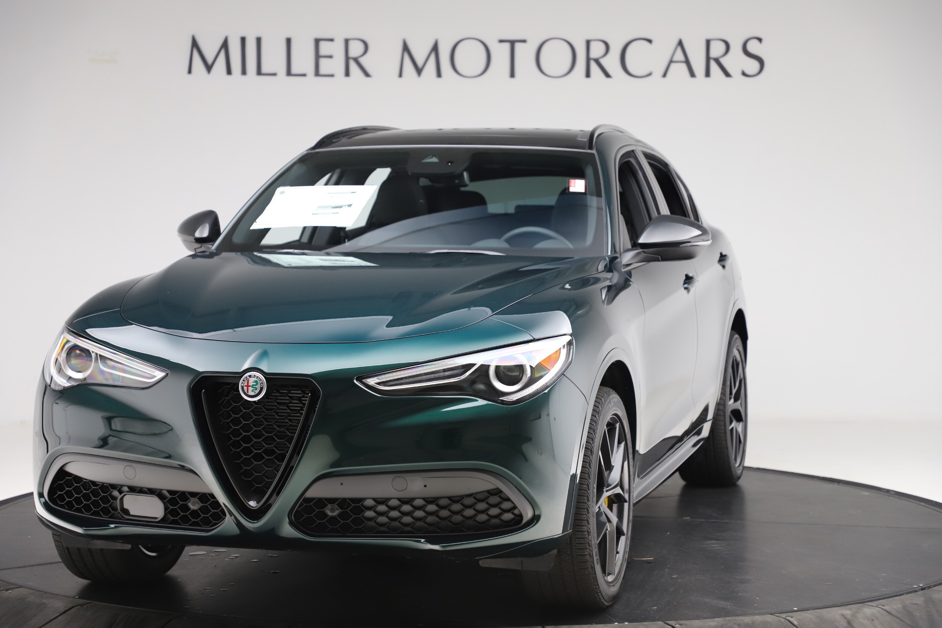 New 2020 Alfa Romeo Stelvio Ti Sport Q4 for sale Sold at Bugatti of Greenwich in Greenwich CT 06830 1