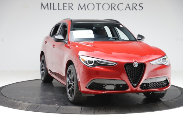 New 2020 Alfa Romeo Stelvio Ti Sport Q4 for sale Sold at Bugatti of Greenwich in Greenwich CT 06830 11