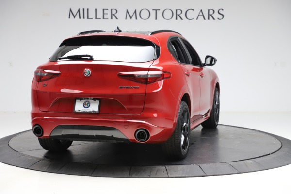 New 2020 Alfa Romeo Stelvio Ti Sport Q4 for sale Sold at Bugatti of Greenwich in Greenwich CT 06830 7