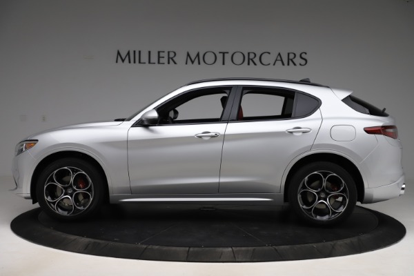 New 2020 Alfa Romeo Stelvio Ti Sport Q4 for sale Sold at Bugatti of Greenwich in Greenwich CT 06830 3