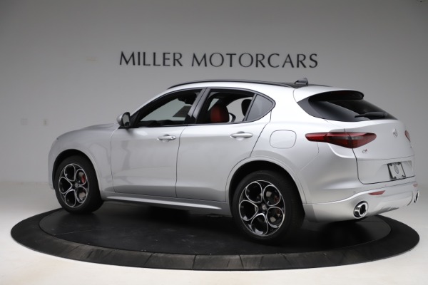 New 2020 Alfa Romeo Stelvio Ti Sport Q4 for sale Sold at Bugatti of Greenwich in Greenwich CT 06830 4