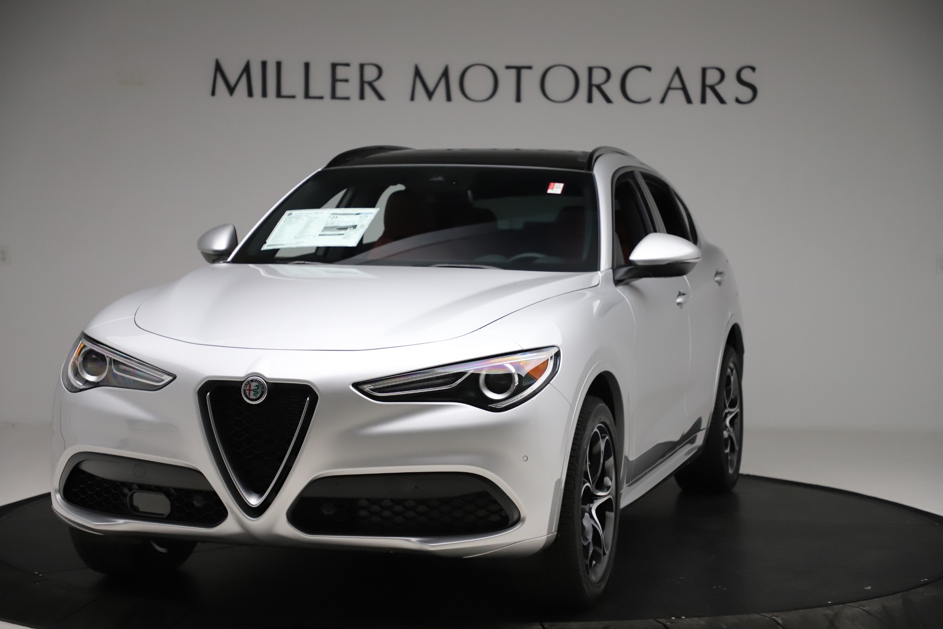 New 2020 Alfa Romeo Stelvio Ti Sport Q4 for sale Sold at Bugatti of Greenwich in Greenwich CT 06830 1