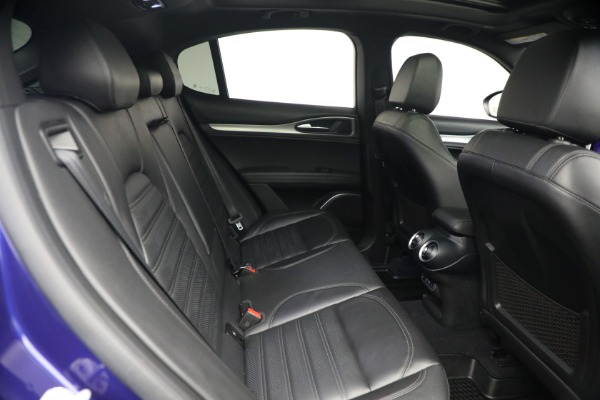 Used 2020 Alfa Romeo Stelvio Ti Sport Q4 for sale $23,900 at Bugatti of Greenwich in Greenwich CT 06830 17