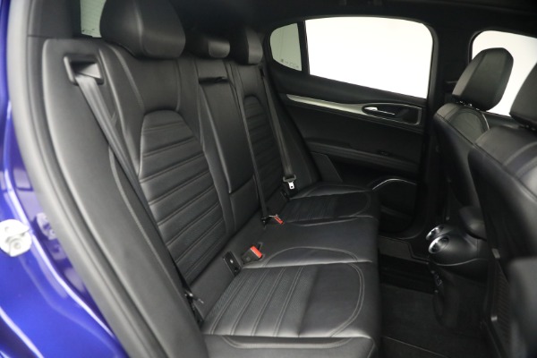 Used 2020 Alfa Romeo Stelvio Ti Sport Q4 for sale $23,900 at Bugatti of Greenwich in Greenwich CT 06830 18