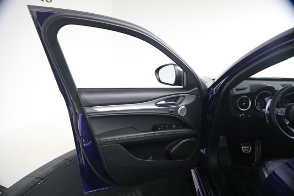 Used 2020 Alfa Romeo Stelvio Ti Sport Q4 for sale $23,900 at Bugatti of Greenwich in Greenwich CT 06830 22