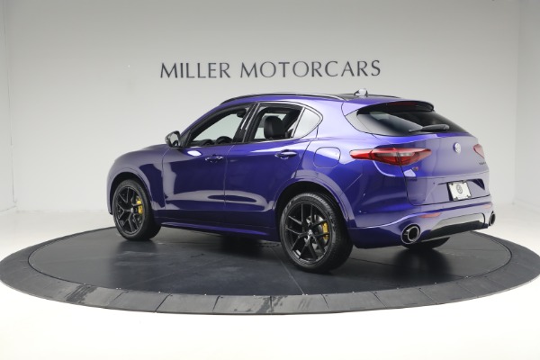 Used 2020 Alfa Romeo Stelvio Ti Sport Q4 for sale $23,900 at Bugatti of Greenwich in Greenwich CT 06830 3