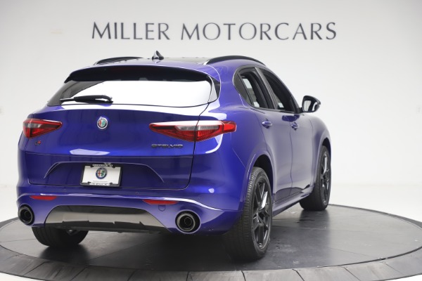 New 2020 Alfa Romeo Stelvio Ti Sport Q4 for sale Sold at Bugatti of Greenwich in Greenwich CT 06830 7