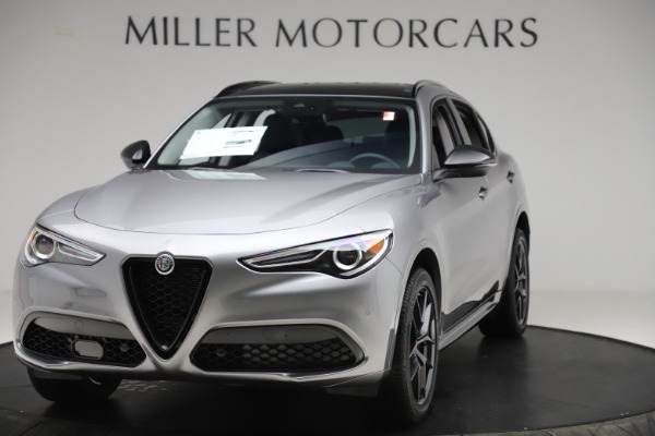 New 2020 Alfa Romeo Stelvio Sport Q4 for sale Sold at Bugatti of Greenwich in Greenwich CT 06830 1