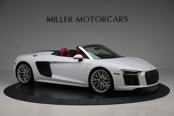 Used 2017 Audi R8 5.2 quattro V10 Spyder for sale Sold at Bugatti of Greenwich in Greenwich CT 06830 10