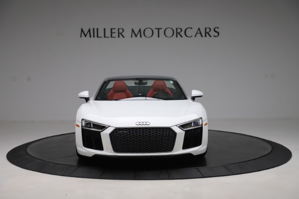 Used 2017 Audi R8 5.2 quattro V10 Spyder for sale Sold at Bugatti of Greenwich in Greenwich CT 06830 12