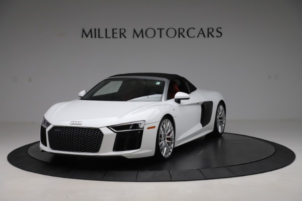 Used 2017 Audi R8 5.2 quattro V10 Spyder for sale Sold at Bugatti of Greenwich in Greenwich CT 06830 13