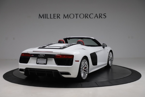 Used 2017 Audi R8 5.2 quattro V10 Spyder for sale Sold at Bugatti of Greenwich in Greenwich CT 06830 7