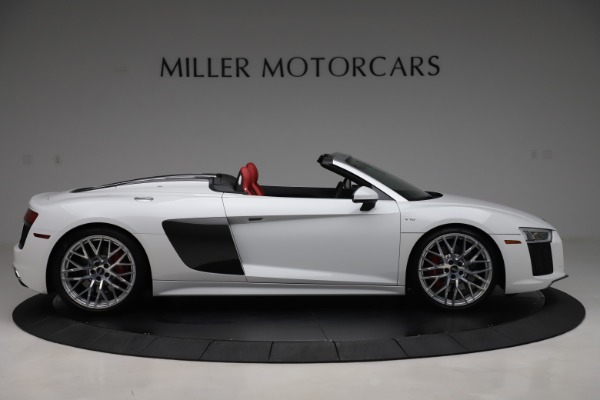 Used 2017 Audi R8 5.2 quattro V10 Spyder for sale Sold at Bugatti of Greenwich in Greenwich CT 06830 9