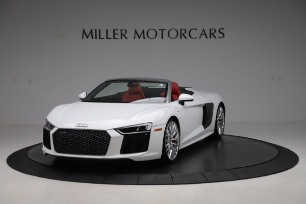 Used 2017 Audi R8 5.2 quattro V10 Spyder for sale Sold at Bugatti of Greenwich in Greenwich CT 06830 1