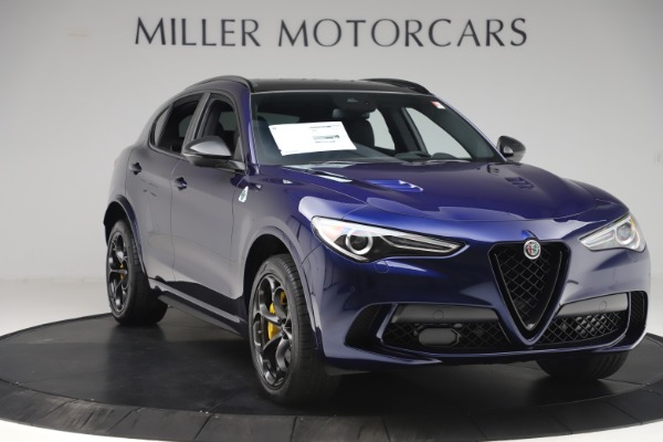 New 2020 Alfa Romeo Stelvio Quadrifoglio for sale $88,845 at Bugatti of Greenwich in Greenwich CT 06830 11