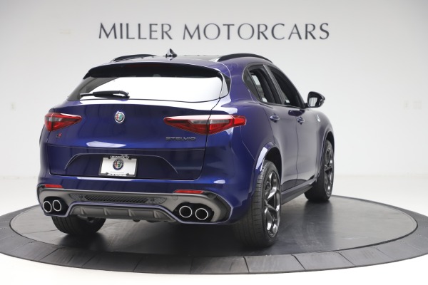 New 2020 Alfa Romeo Stelvio Quadrifoglio for sale $88,845 at Bugatti of Greenwich in Greenwich CT 06830 7
