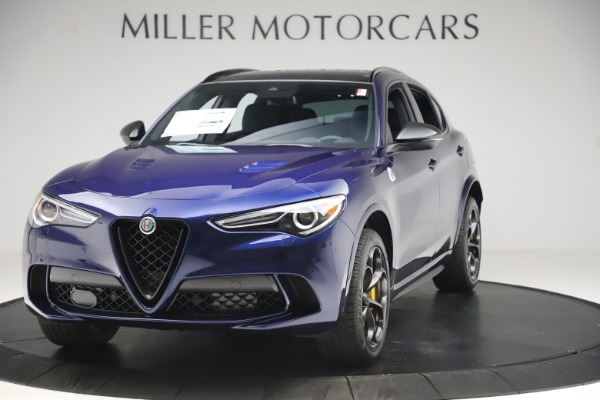 New 2020 Alfa Romeo Stelvio Quadrifoglio for sale $88,845 at Bugatti of Greenwich in Greenwich CT 06830 1
