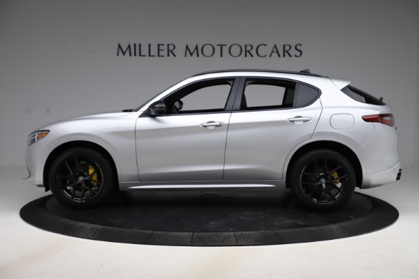 New 2020 Alfa Romeo Stelvio Ti Sport Q4 for sale Sold at Bugatti of Greenwich in Greenwich CT 06830 3