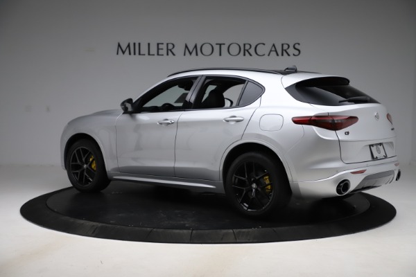 New 2020 Alfa Romeo Stelvio Ti Sport Q4 for sale Sold at Bugatti of Greenwich in Greenwich CT 06830 4