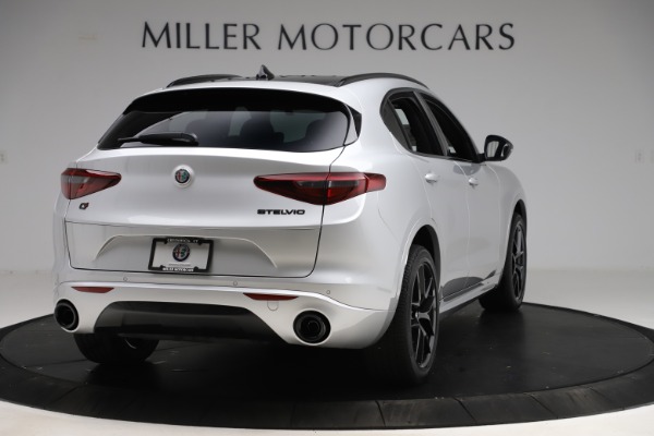 New 2020 Alfa Romeo Stelvio Ti Sport Q4 for sale Sold at Bugatti of Greenwich in Greenwich CT 06830 7