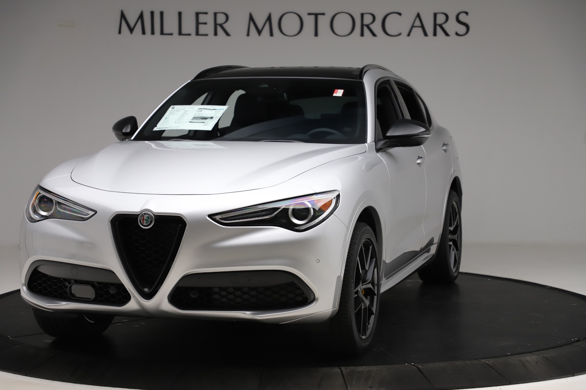 New 2020 Alfa Romeo Stelvio Ti Sport Q4 for sale Sold at Bugatti of Greenwich in Greenwich CT 06830 1