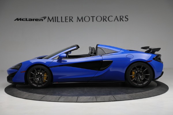 Used 2020 McLaren 570S Spider for sale Sold at Bugatti of Greenwich in Greenwich CT 06830 3