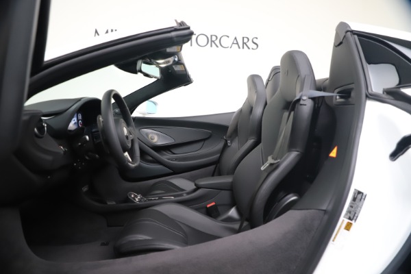 New 2020 McLaren 570S Spider Convertible for sale Sold at Bugatti of Greenwich in Greenwich CT 06830 23