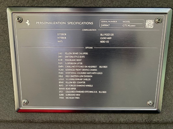 Used 2020 Ferrari GTC4Lusso for sale Sold at Bugatti of Greenwich in Greenwich CT 06830 24